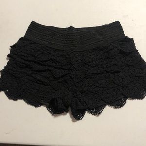 Black shorts
